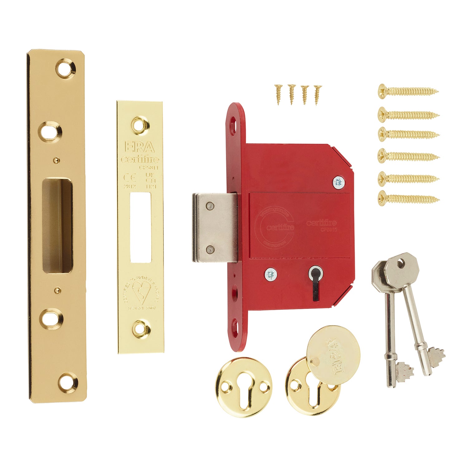 Fortress BS 3621 5 Lever Mortice Deadlock