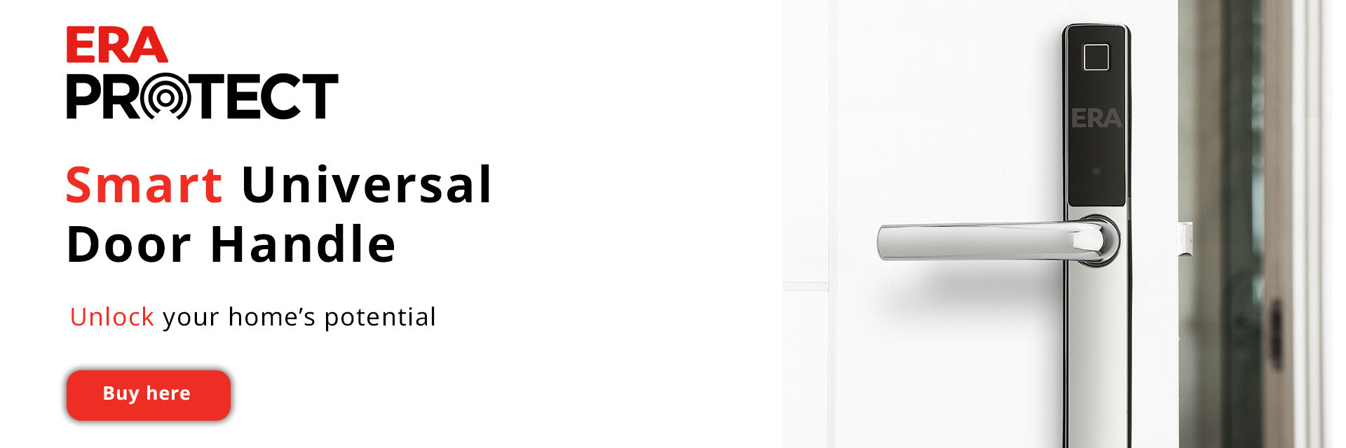 ERA Protect Smart Universal Door Handle