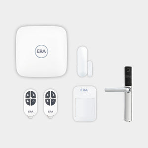 Alarm 5 Piece + Smart Lock Bundle